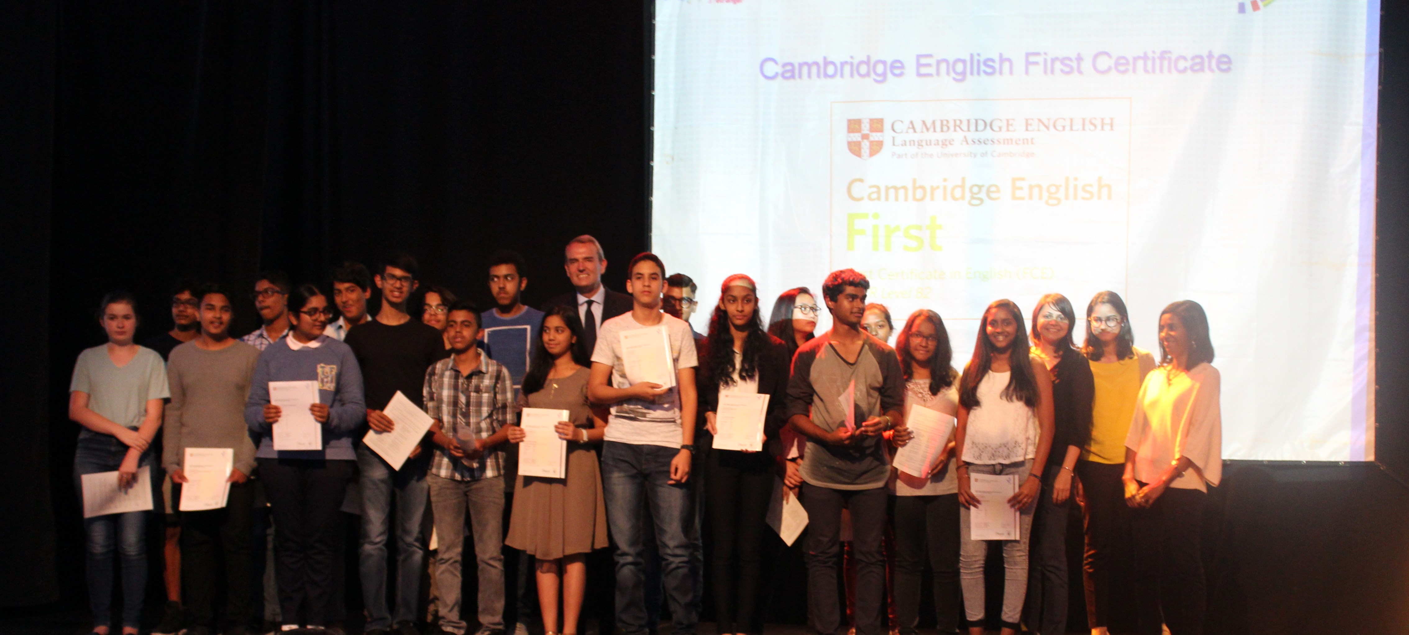 Remise Des Diplmes Cambridge English Aux Lves De La Section